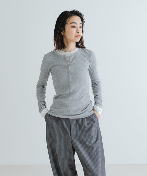 「URBAN RESEARCH」 長袖カットソー SMALL オフホワイト レディース