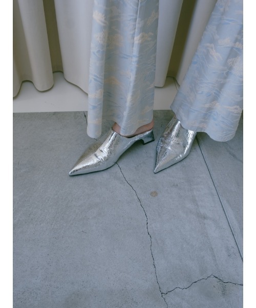 sahara（サハラ） パンプス Cracked Metallic Pumps : ZOZOTOWN Yahoo