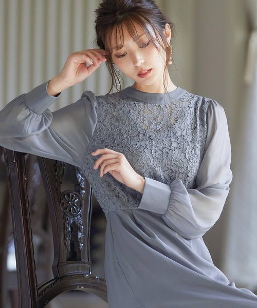 niana 「niana」 長袖ワンピース M ローズ レディース