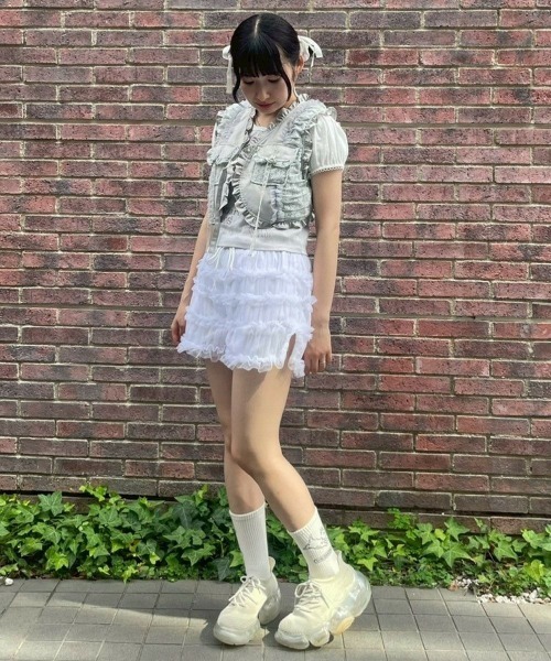 Candy Stripper（キャンディーストリッパー） パンツ TULLE FRILL