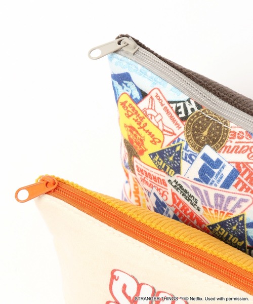 niko and…（ニコアンド） ポーチ 「STRANGER THINGS」コラボ ポーチ