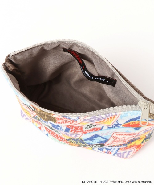 niko and…（ニコアンド） ポーチ 「STRANGER THINGS」コラボ ポーチ