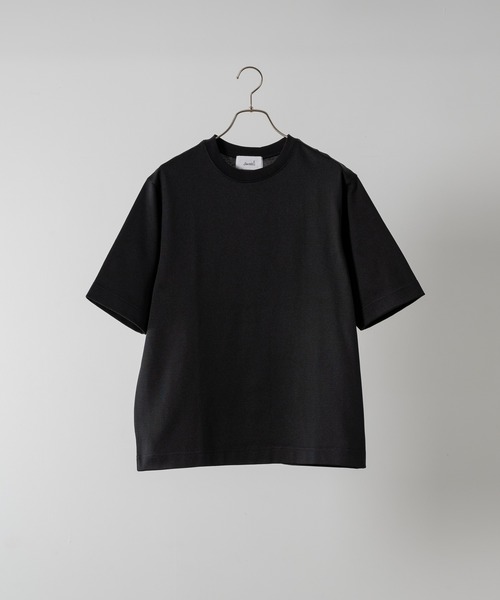 「soerte」 半袖Tシャツ 3 ブラック メンズ