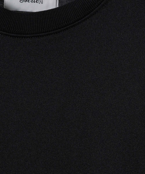 「soerte」 半袖Tシャツ 3 ブラック メンズ