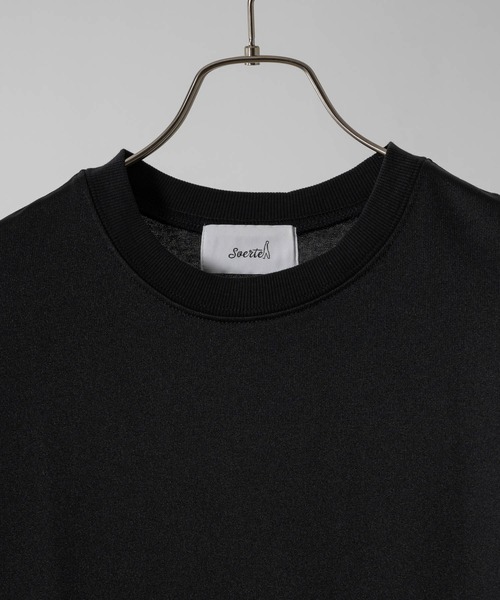 「soerte」 半袖Tシャツ 3 ブラック メンズ
