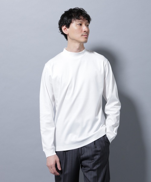 NANO universe（ナノ・ユニバース） tシャツ アンチスメルモックネック