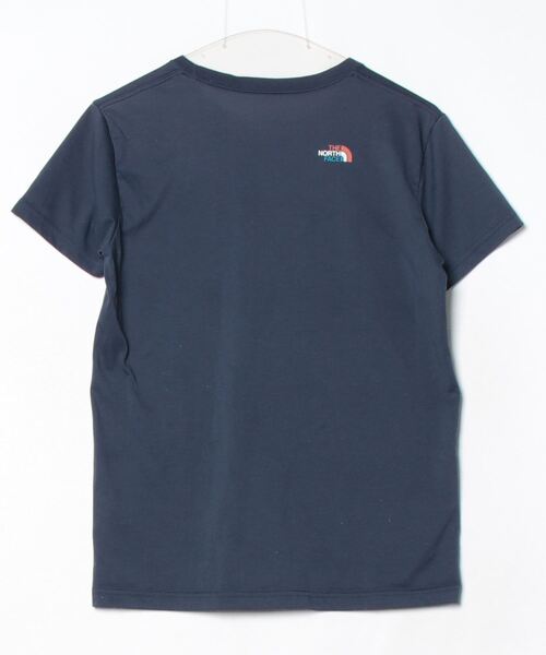 「THE NORTH FACE」 半袖カットソー LARGE ネイビー レディース