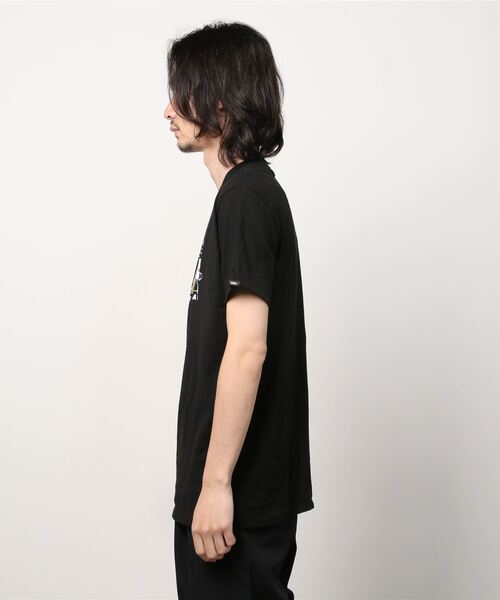 「VANS」 半袖Tシャツ M ブラック メンズ
