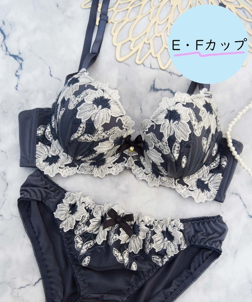Sanei ブラジャー ショーツセット 「EFサイズ」待望のEFサイズ Sanei ブラジャー ショーツセット 「EFサイズ」待望のEFサイズ
