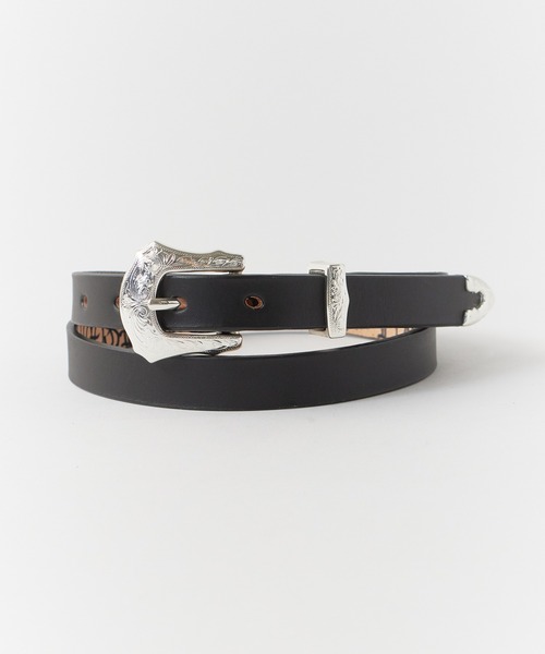 Seven by seven narrow western belt ベルト 4277183-1100-1.jpg