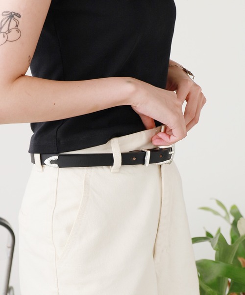 Seven by seven narrow western belt ベルト NARROW WESTERN BELT | SEVEN BY SEVEN