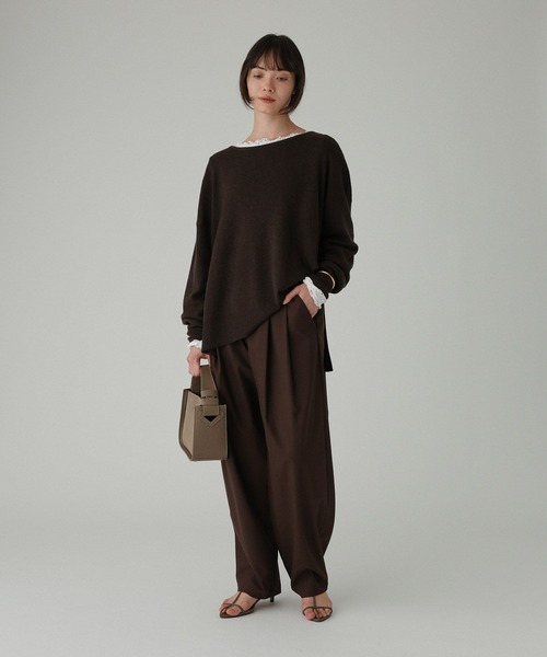 BABYLONE（バビロン） パンツ T/Wストレッチトロタックパンツ