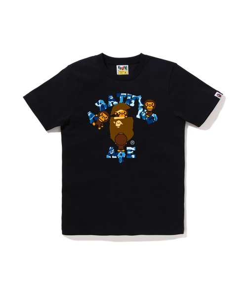 tシャツ ABC CAMO COLLEGE MILO TEE レディースの画像