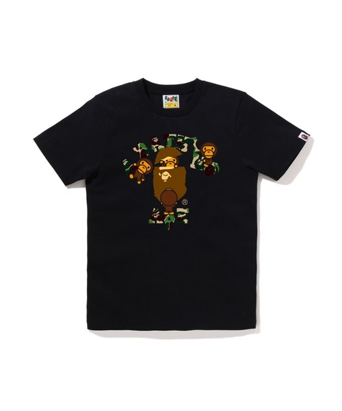 tシャツ ABC CAMO COLLEGE MILO TEE レディースの画像