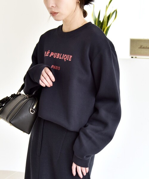 quaranciel トレーナー スウェット ANGE IN DISGUISE:「手洗い可能