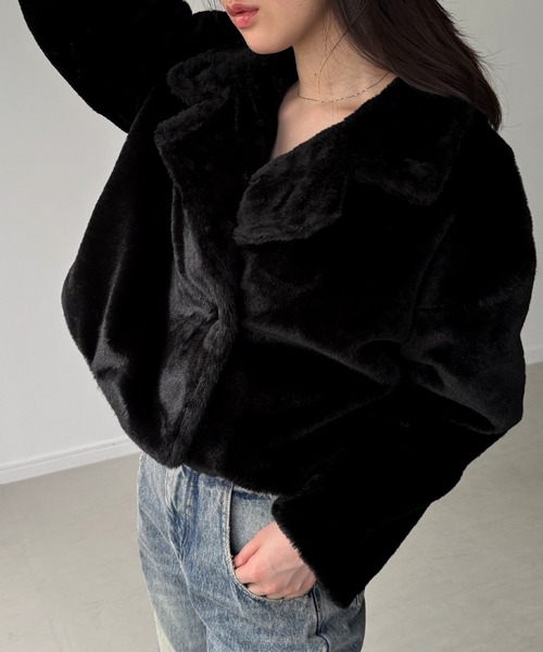 美品 ザラ フェイクファー 2way ダウンジャケット ブラック 2026年最新】フェイクファージャケット zaraの人気アイテム - メルカリ