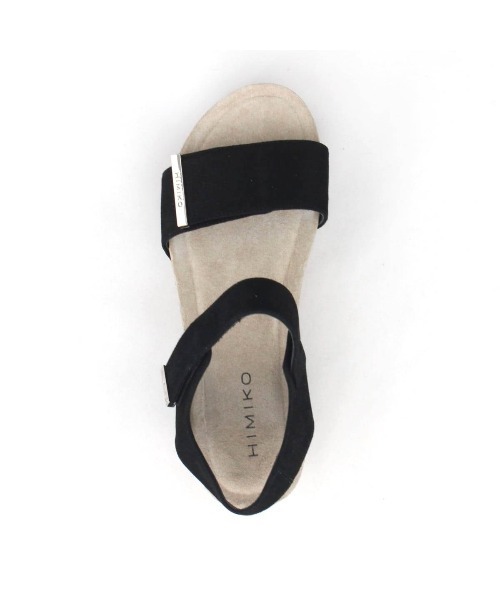「HIMIKO」 フラットサンダル 22.0cm シルバー レディース_画像2