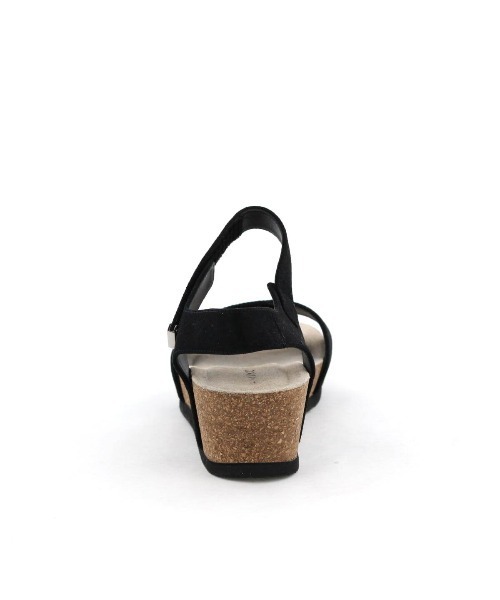 「HIMIKO」 フラットサンダル 22.0cm シルバー レディース_画像7