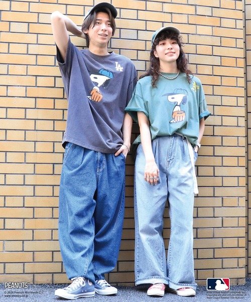 「DOUBLE NAME」 半袖Tシャツ FREE グリーン レディース_画像5