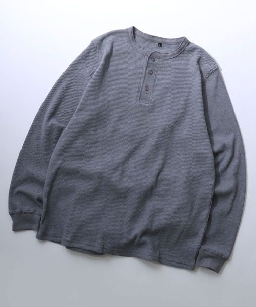 SITRY（シトリー） tシャツ Henry Neck Thermal/ヘンリーネック