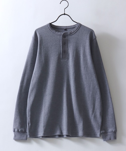 SITRY（シトリー） tシャツ Henry Neck Thermal/ヘンリーネック