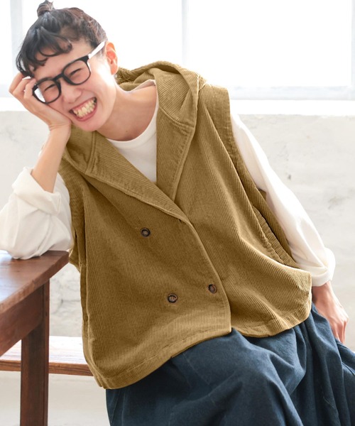 soulberry（ソウルベリー） ベスト ジレ おおきな栗のモンブランの