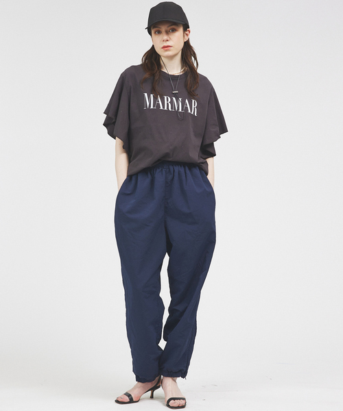 「MICA&DEAL」 半袖Tシャツ フリー スミクロ レディース_画像4