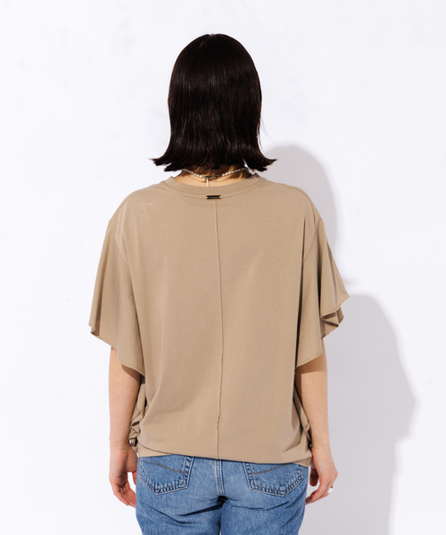 「MICA&DEAL」 半袖Tシャツ フリー スミクロ レディース_画像7