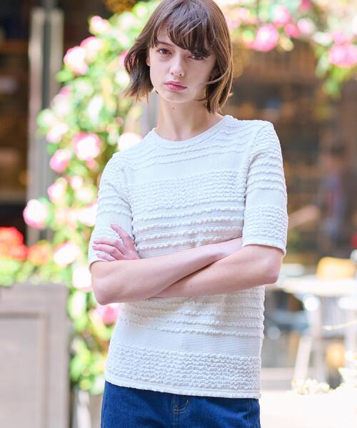 「DRESSTERIOR」 半袖Tシャツ 34 ブラック レディース_画像3