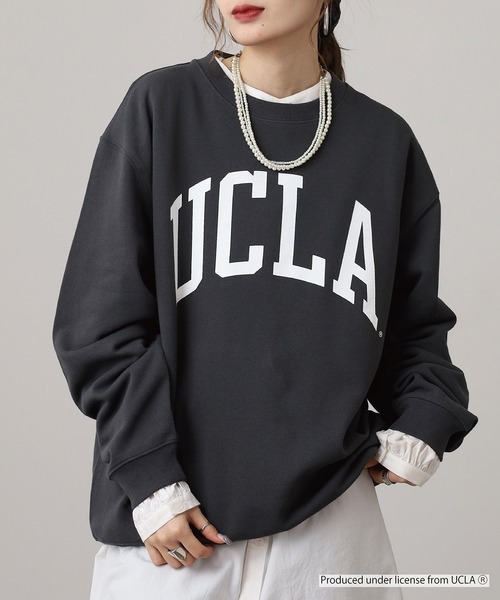 UCLA トレーナー スウェット UCLA DOUBLEーSIDED PRINTING CREW SWEAT
