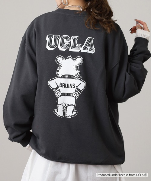 UCLA トレーナー スウェット UCLA DOUBLEーSIDED PRINTING CREW SWEAT