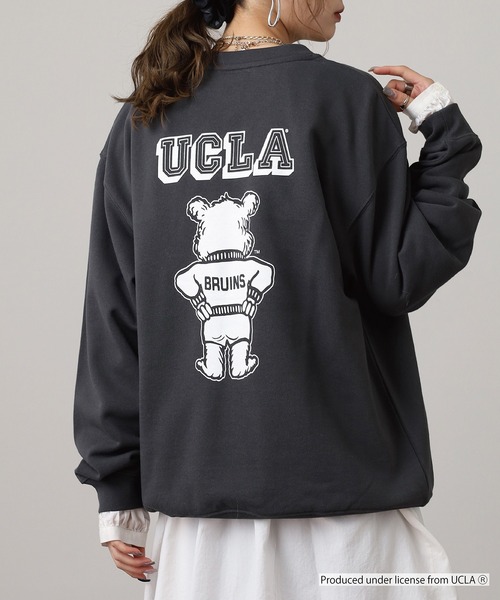 UCLA トレーナー スウェット UCLA DOUBLEーSIDED PRINTING CREW SWEAT