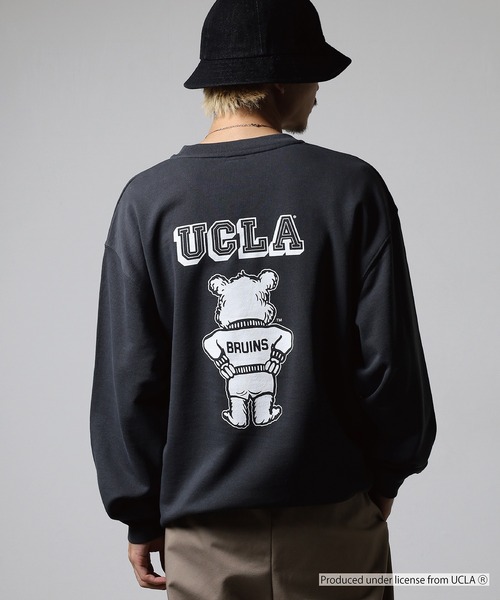UCLA トレーナー スウェット UCLA DOUBLEーSIDED PRINTING CREW SWEAT