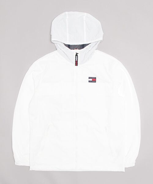 TOMMY JEANS（トミー・ジーンズ） ナイロンブルゾン MEDIUM ホワイト