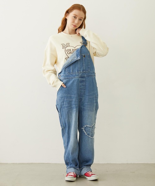 MILKFED.（ミルクフェド） サロペット オーバーオール PATCH OVERALLS