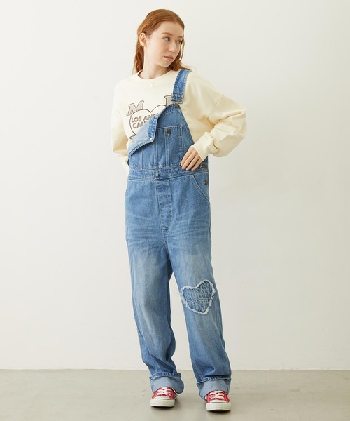 MILKFED.（ミルクフェド） サロペット オーバーオール PATCH OVERALLS