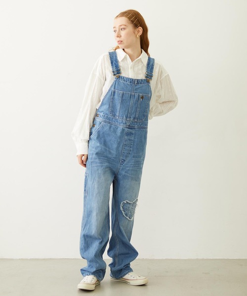 MILKFED.（ミルクフェド） サロペット オーバーオール PATCH OVERALLS
