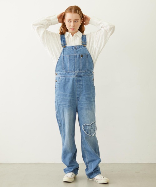 MILKFED.（ミルクフェド） サロペット オーバーオール PATCH OVERALLS