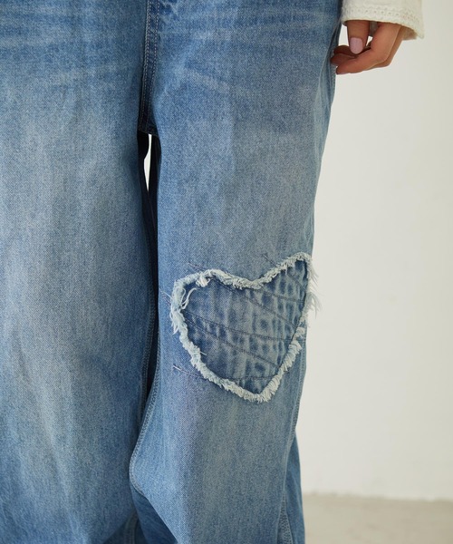MILKFED.（ミルクフェド） サロペット オーバーオール PATCH OVERALLS