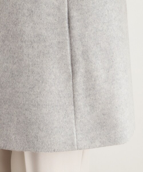 LAURA ASHLEY（ローラアシュレイ） ノーカラーコート コート