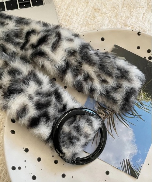 VIBGYOR ベルト レディース ヒョウ柄 平成ファッション ギャル(BDS