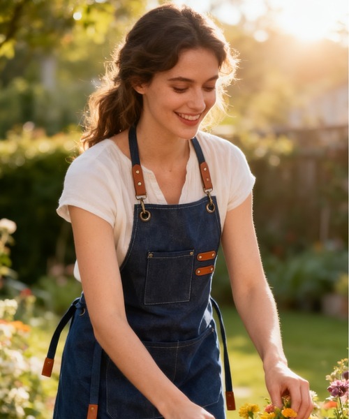 On One's Own エプロン アート教室・カフェ・園芸エプロン・撥水