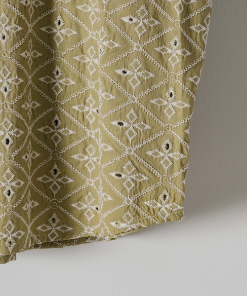 「Casper John」 半袖シャツ SMALL アイボリー メンズ_画像8