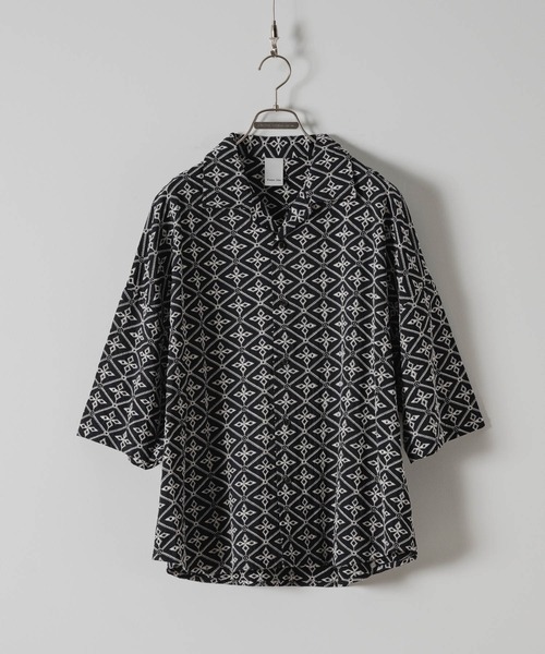 「Casper John」 半袖シャツ SMALL アイボリー メンズ_画像9