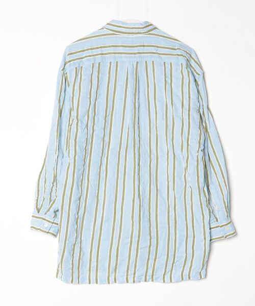 「ALDIES」 長袖シャツ MEDIUM ライトブルー メンズ_画像2