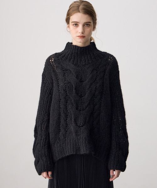 ATSURO TAYAMA（アツロウタヤマ） ニット セーター ケーブル編み