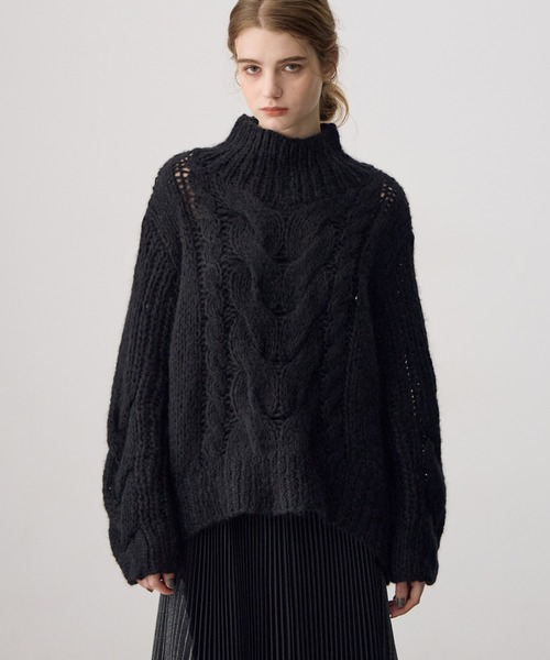 ATSURO TAYAMA（アツロウタヤマ） ニット セーター ケーブル編み