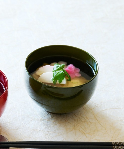 LAKOLE（ラコレ） 食器 「会津塗」スタッキング水切り汁椀 / 616794