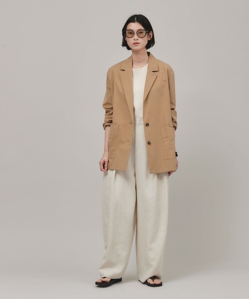 「Curensology」 パンツ 36 ダークブルー レディース_画像9