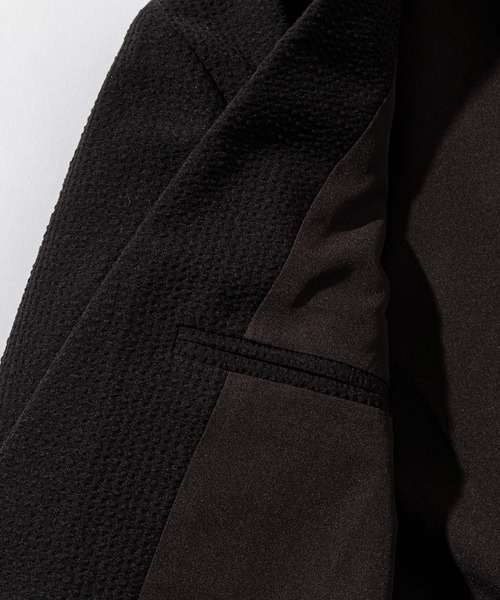 「AKM Contemporary」 テーラードジャケット X-LARGE ブラック メンズ_画像2